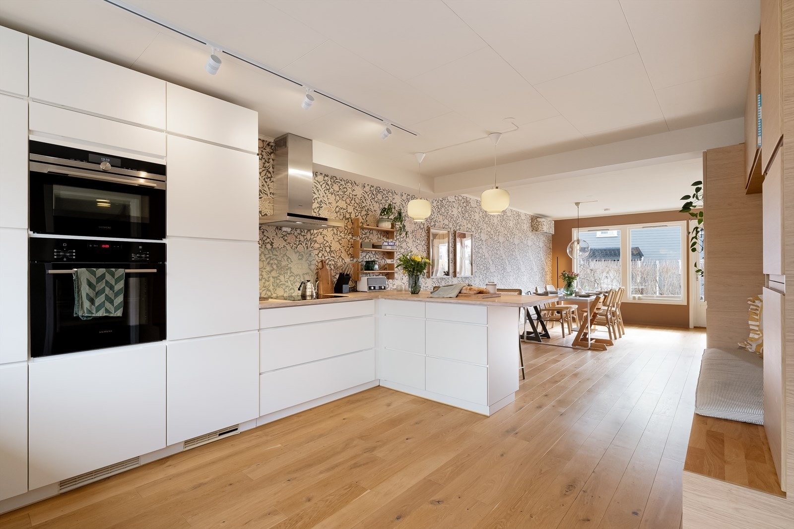 Gulvet i 1. etg ble slipt i 2024 Galleribilde