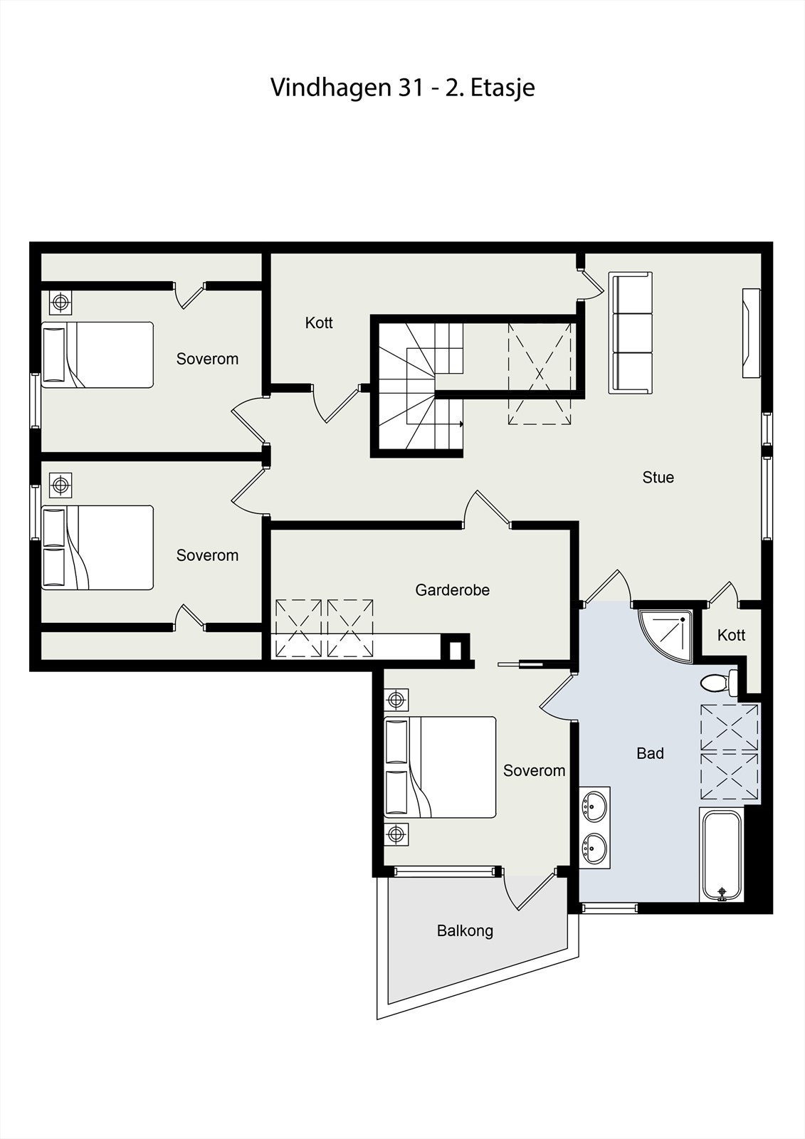 2. etasje. Galleribilde