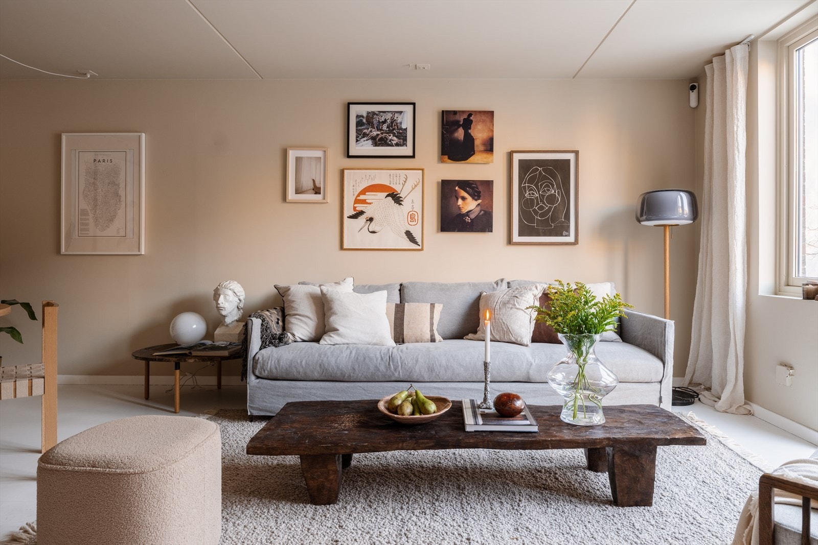 Delikate fargevalg Galleribilde