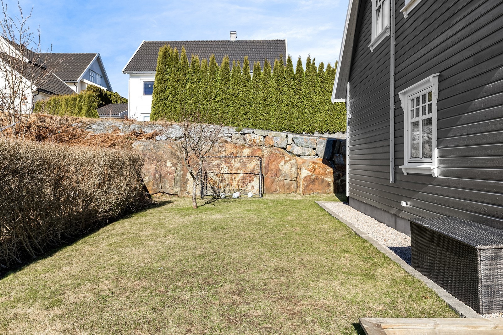 Hagen byr på god boltreplass for store og små Galleribilde