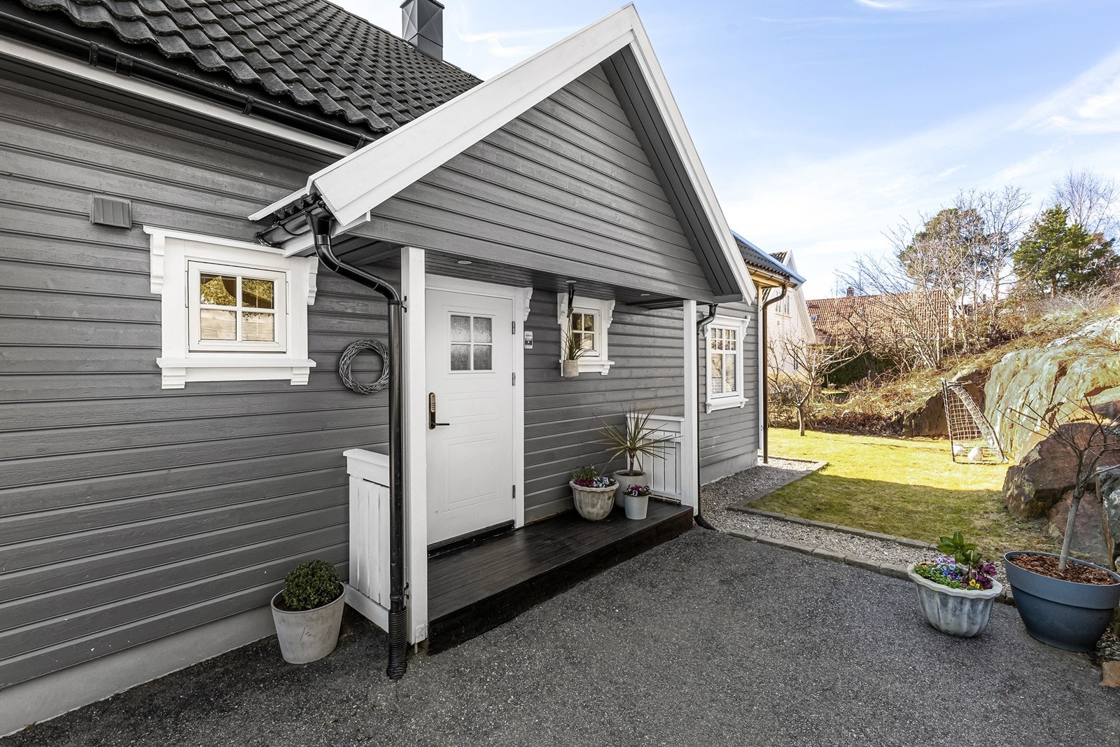 Inngangsparti Galleribilde