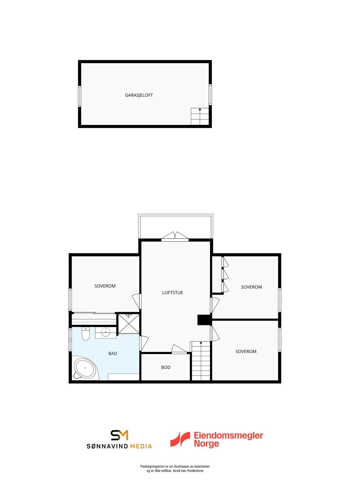 Plantegning 2. etg. Galleribilde