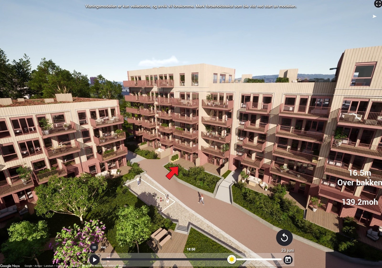 Salg av kontraktsposisjon | Lekker 4-roms med nordvestvendt markterrasse på 17 m² og sørøstvendt balkong. Lave omkostninger. Ingen forkjøpsrett. Galleribilde