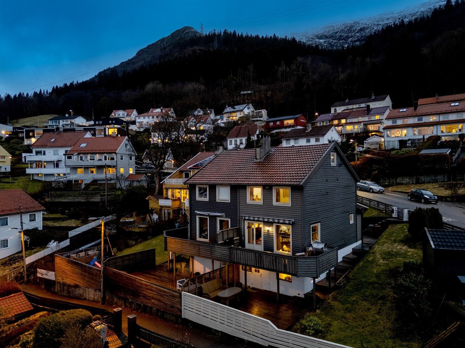 Boligen har også et romslig loft Galleribilde