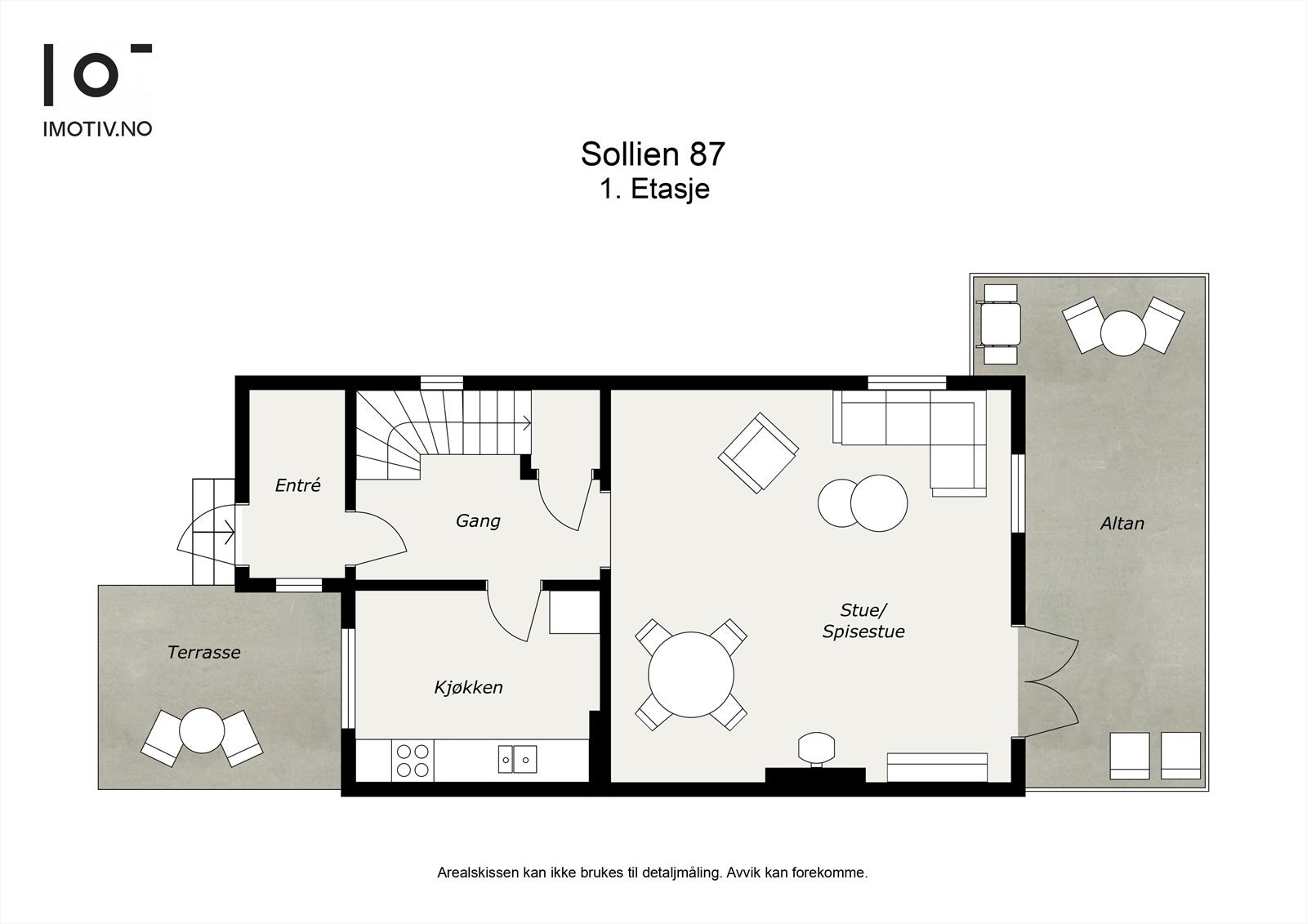 - Plantegning 1. etasje - Galleribilde