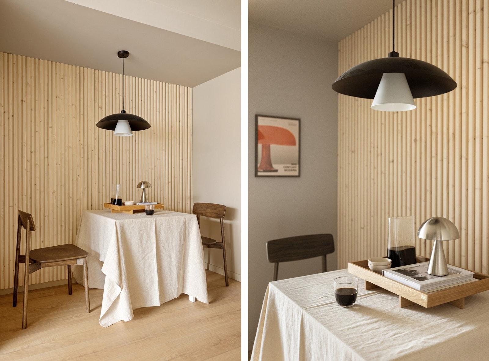 Hyggelig spisekrok i tilknytning til kjøkkenet. Galleribilde