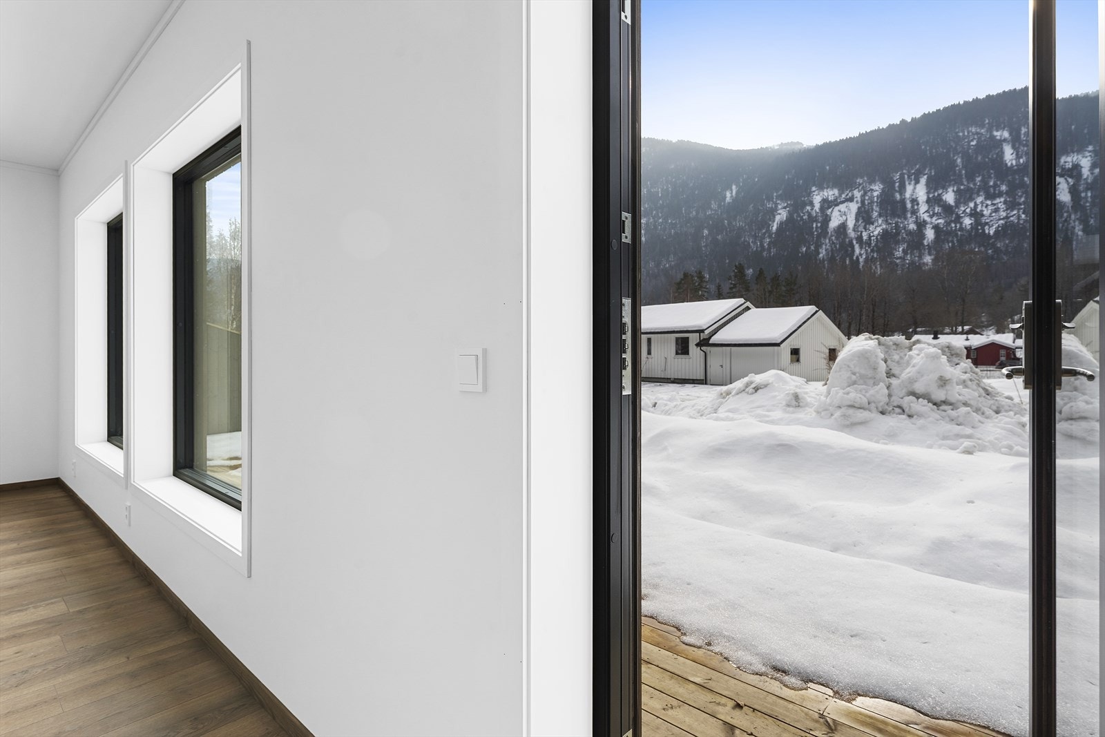 Utgang til veranda Galleribilde