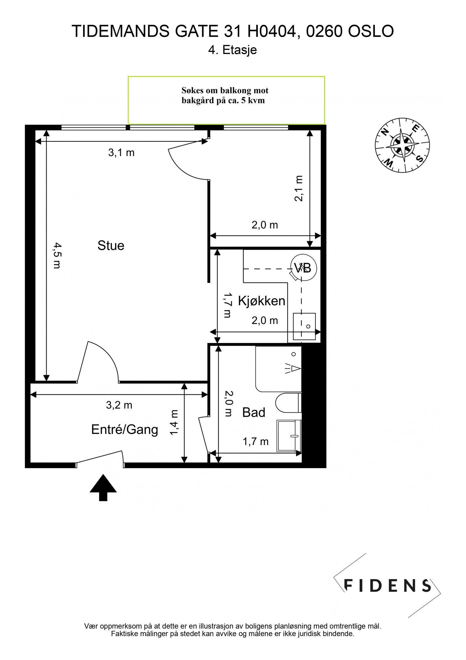 Plantegning. Galleribilde