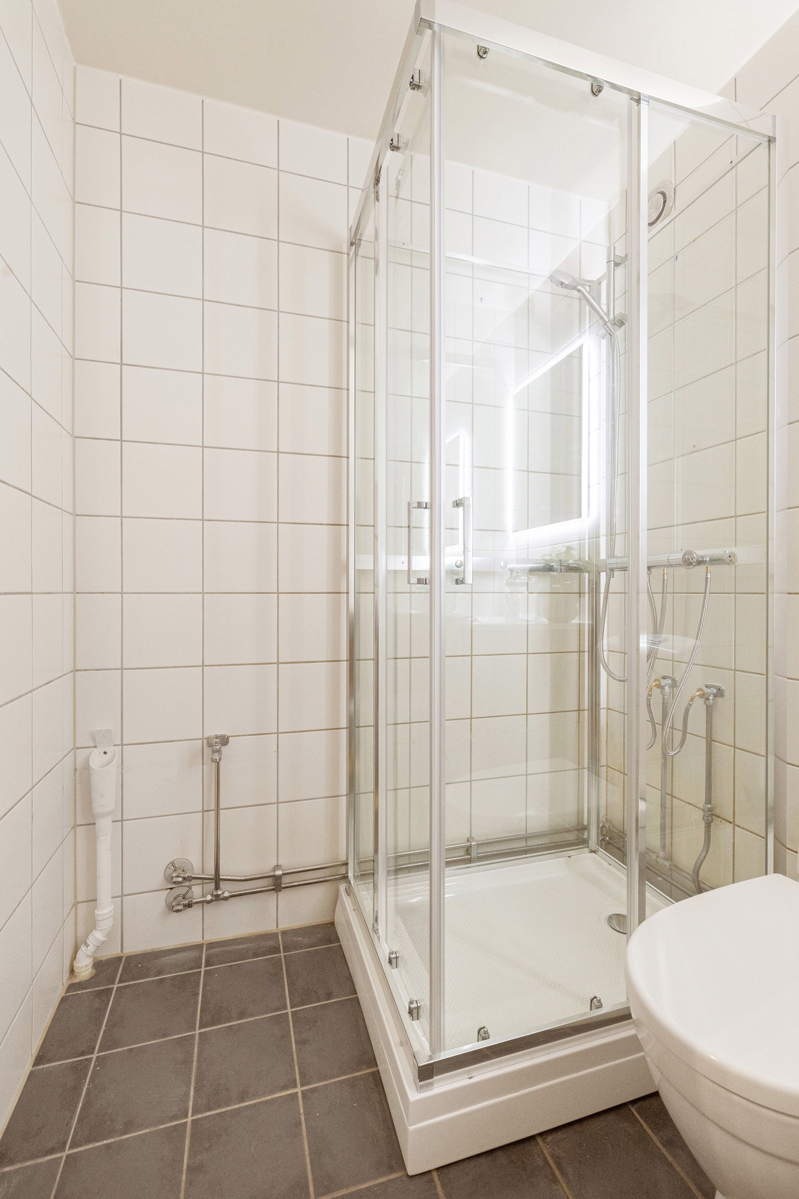 Det er videre opplegg for vaskemaskin. Galleribilde