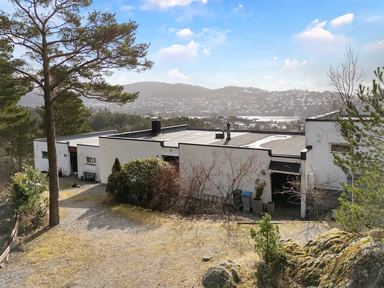 Koselig uteområde ved boligene Galleribilde