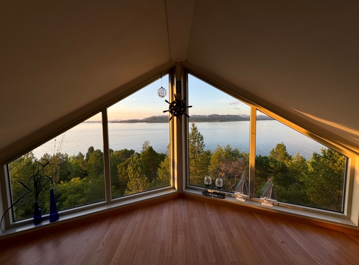 Utsikt fra loftstue Galleribilde