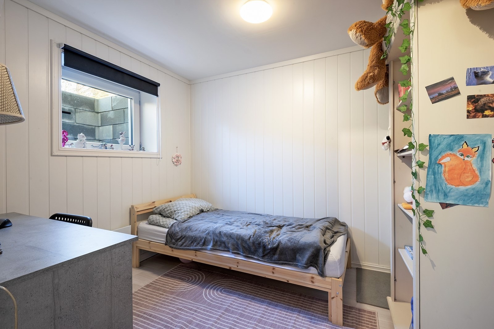 Rom i underetasjen. Pågående prosess med bruksendring i kommunen. Galleribilde