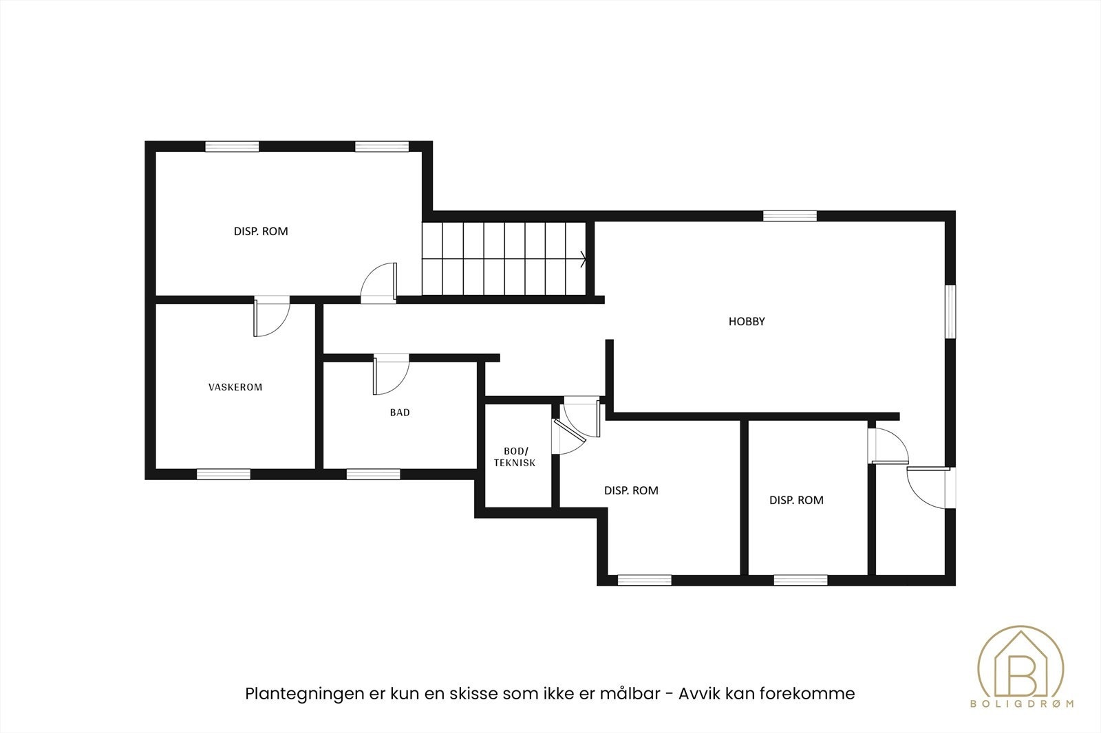 5843 Bakkesvingen 12 - Plantegning 01.jpg Galleribilde
