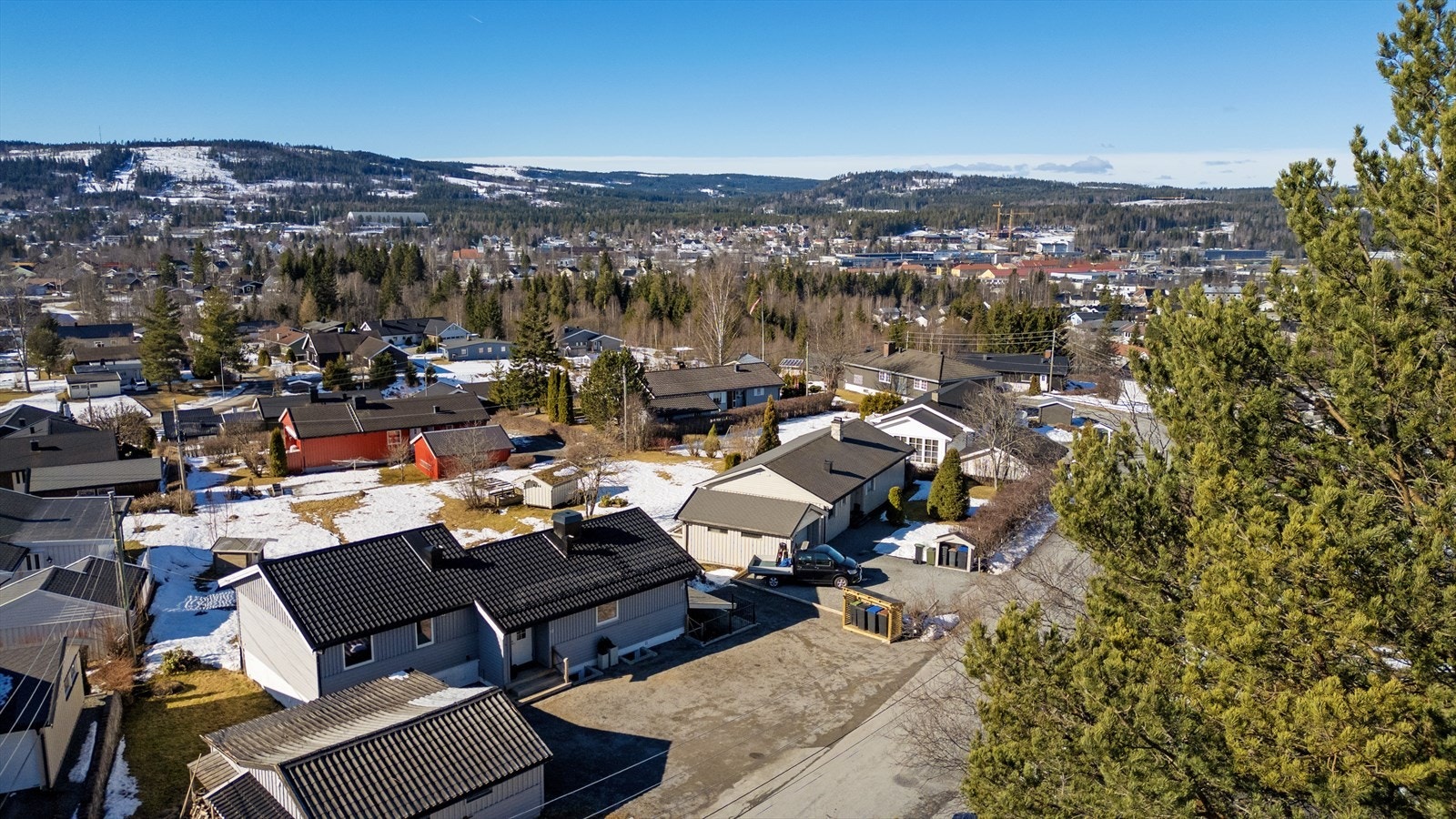 Boligbebyggelse i området rundt. Galleribilde
