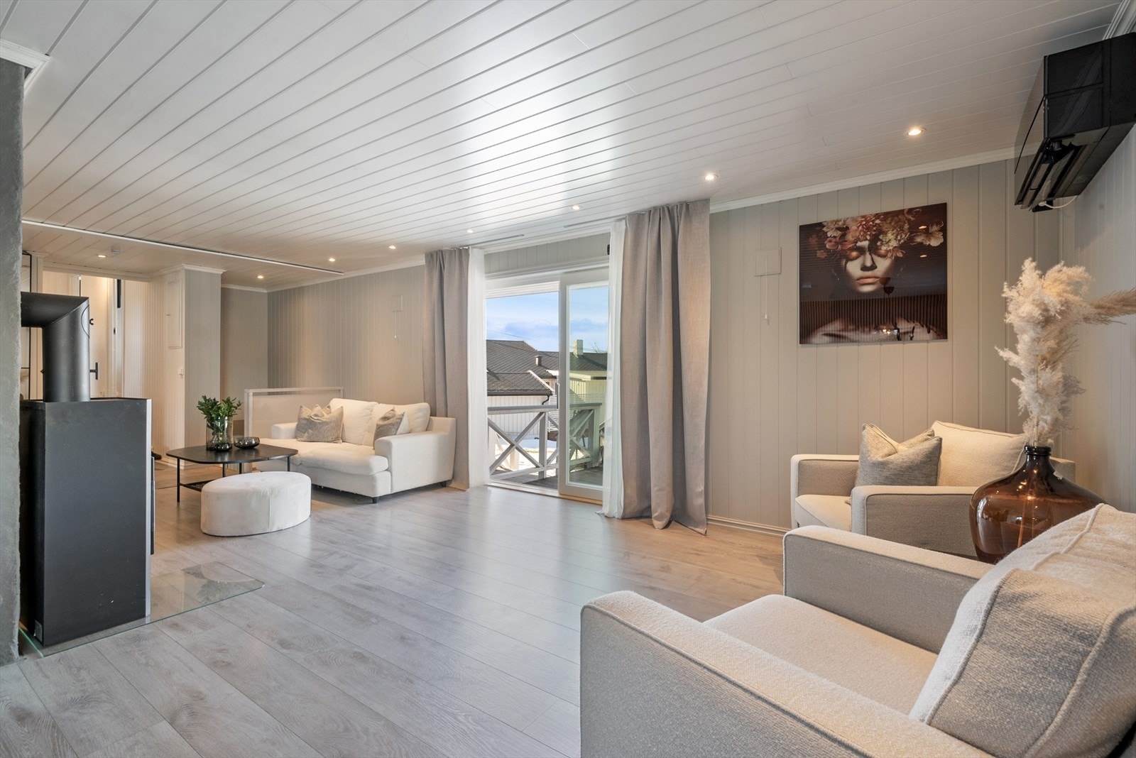 Utgang til veranda. Galleribilde