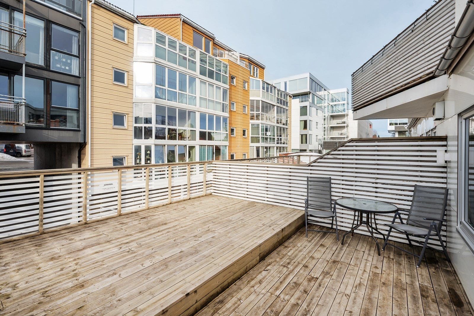 På kjøpet medfølger en stor balkong på hele 25 kvm! Galleribilde