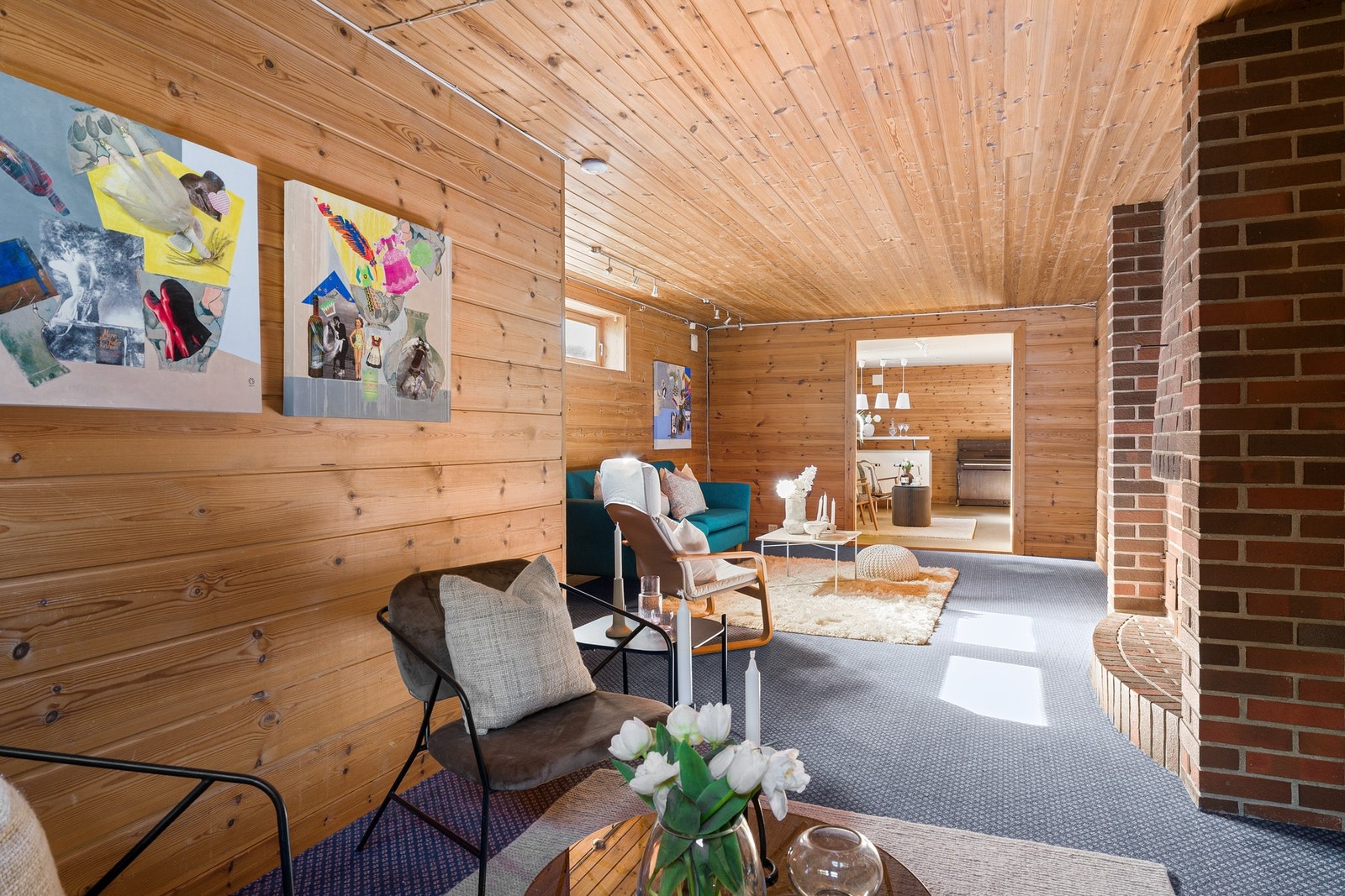 Rommene passer utmerket når en ønsker å trekke seg bort. Galleribilde