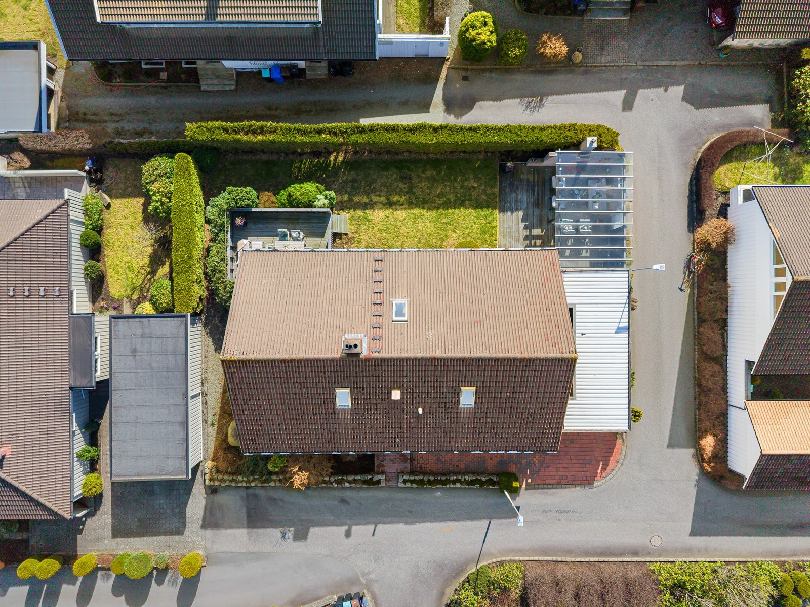 Eiendommen ovenfra Galleribilde