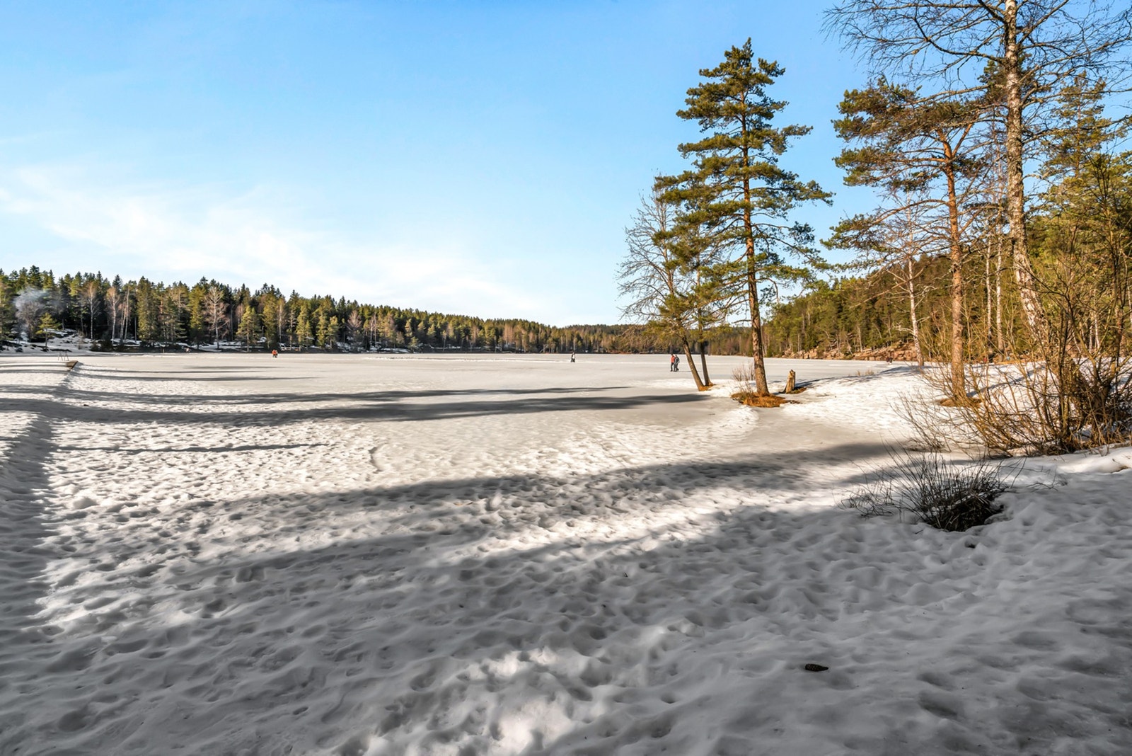 Leiligheten har en flott beliggenhet og umiddelbar nærhet til Lillomarka. Galleribilde