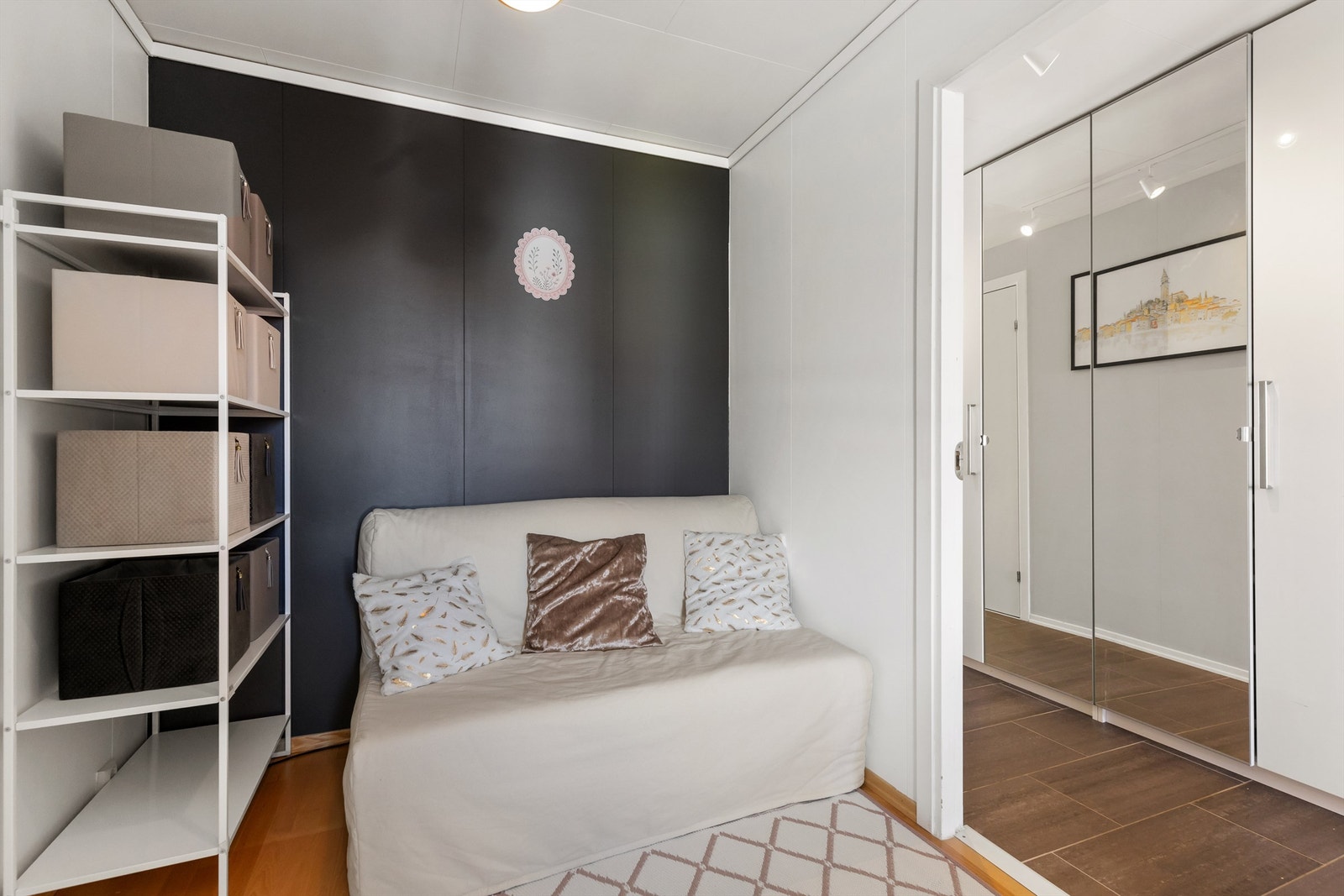 Rommet har flere bruksmuligheter og kan enkelt tilpasses. Galleribilde