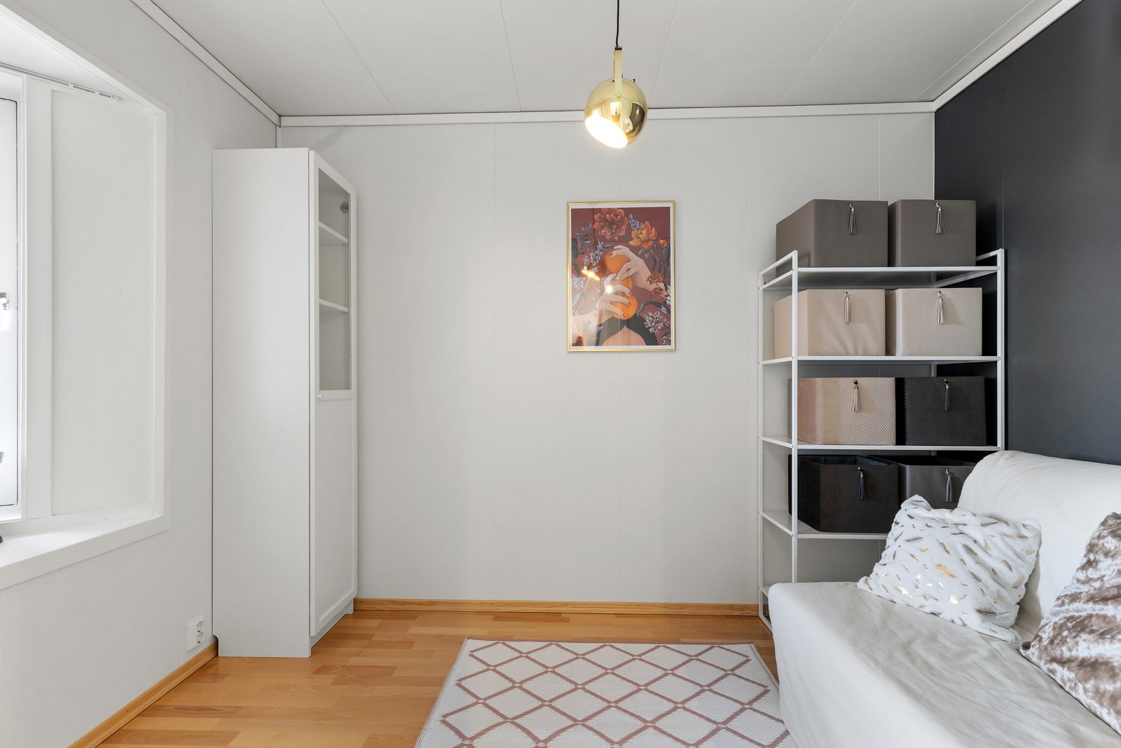 Det tredje soverommet har blitt brukt som kontorrom. Galleribilde