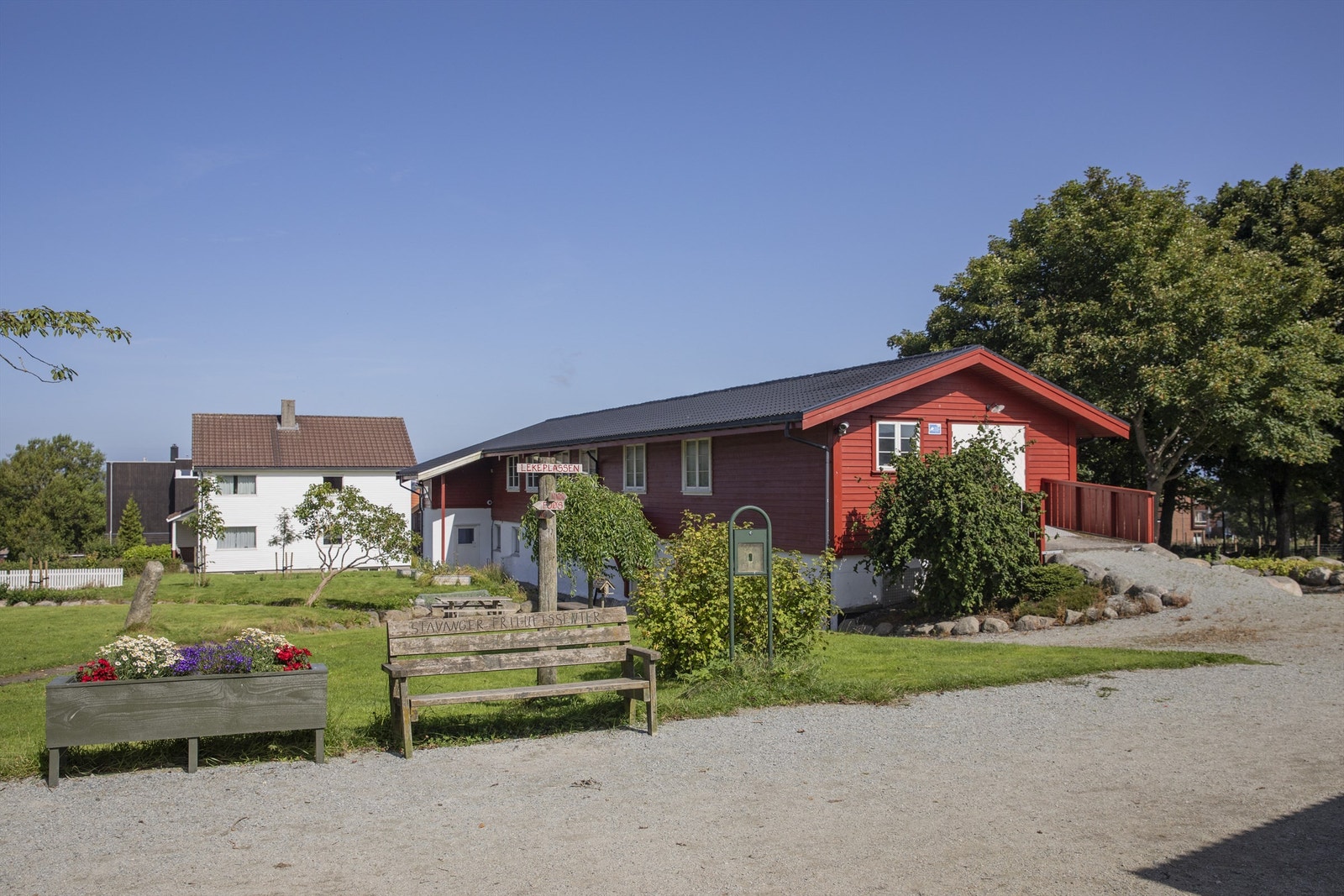 Gausel Fritidsgård er en populær destinasjon for både store og små, kun en kort gåtur unna. Galleribilde