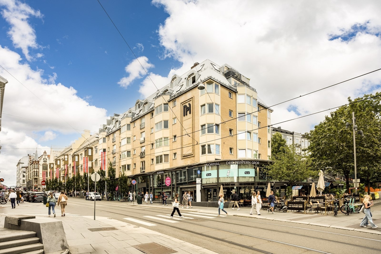 Det er kort gangavstand til Majorstuen og Bogstadveien. Galleribilde