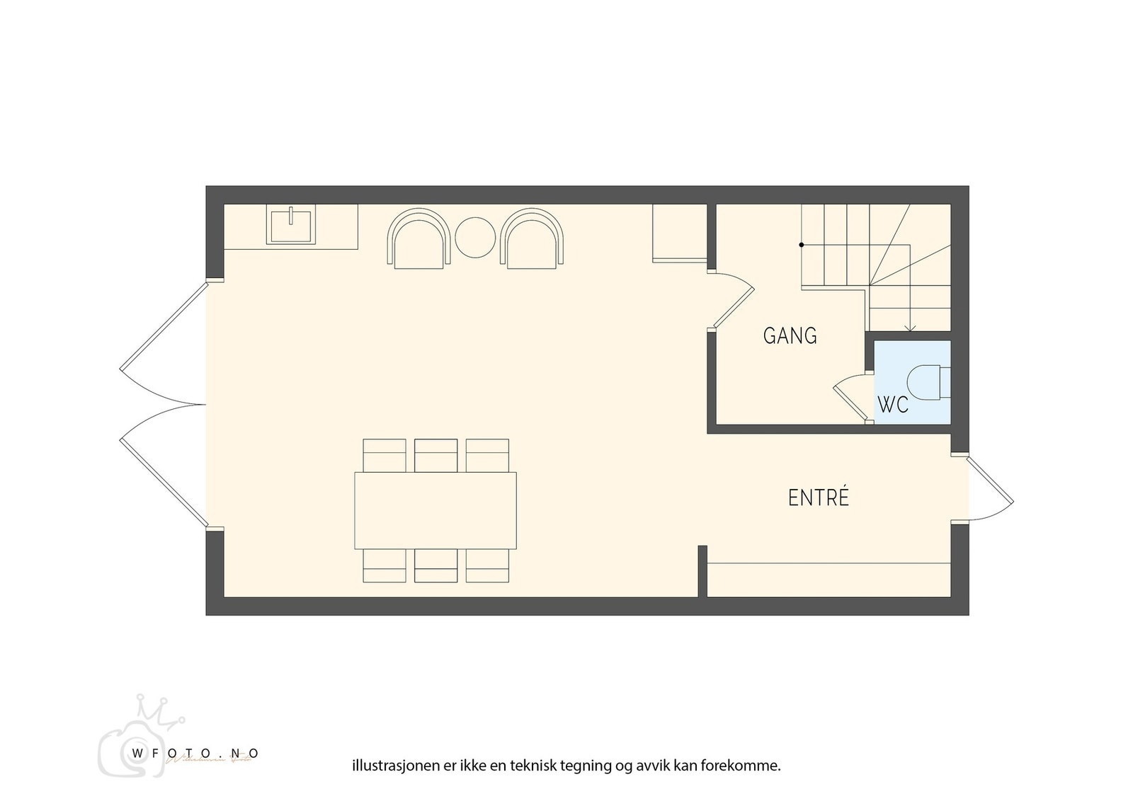 Plantegning | 1. etasje Galleribilde
