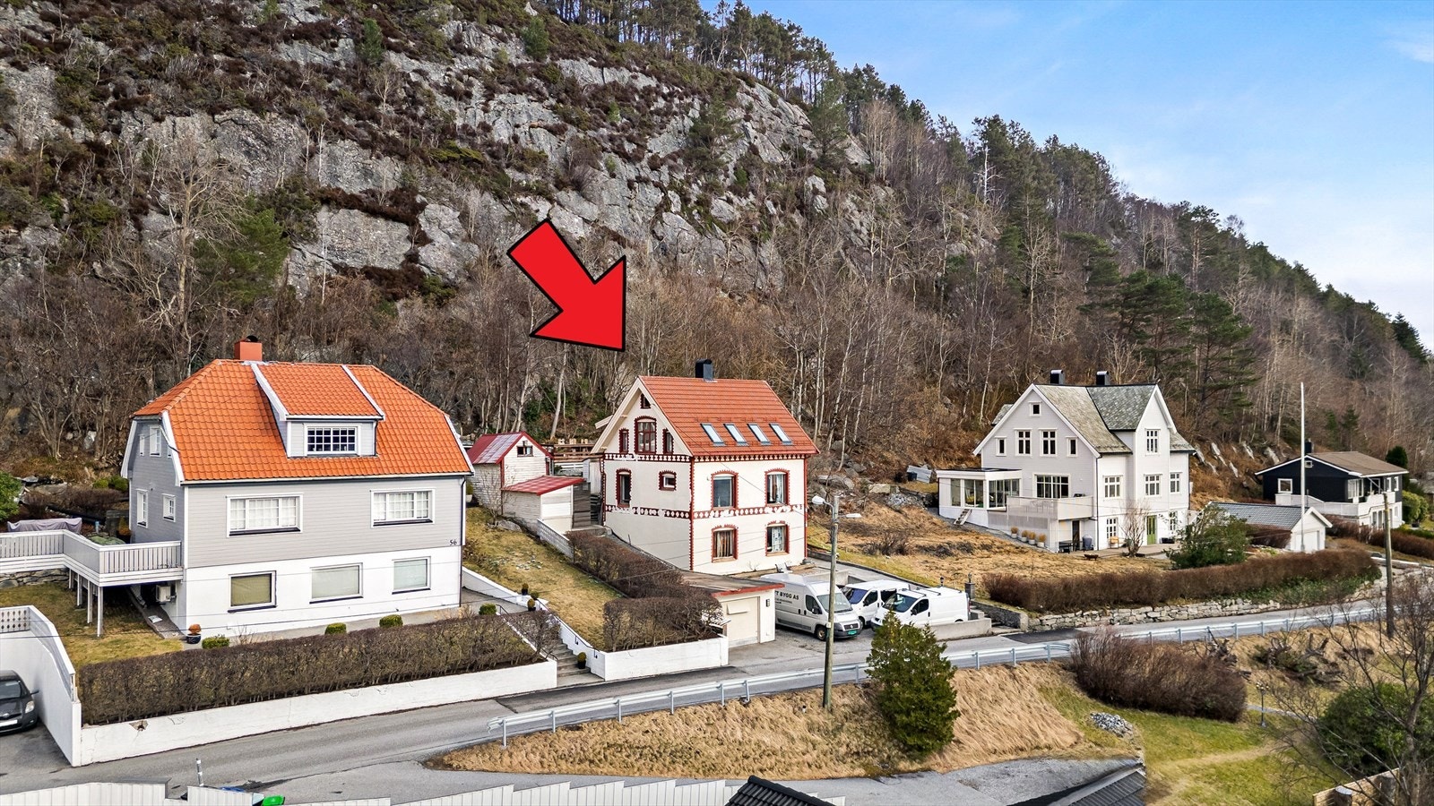Særegen fasade Galleribilde