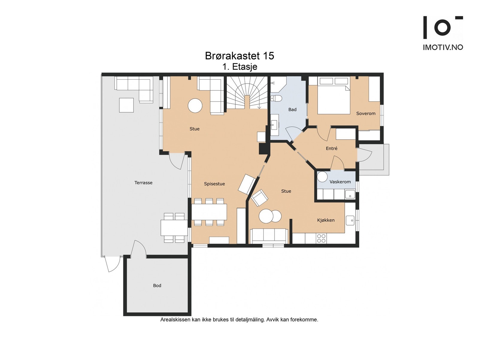 Planløsning 1.etasje Galleribilde