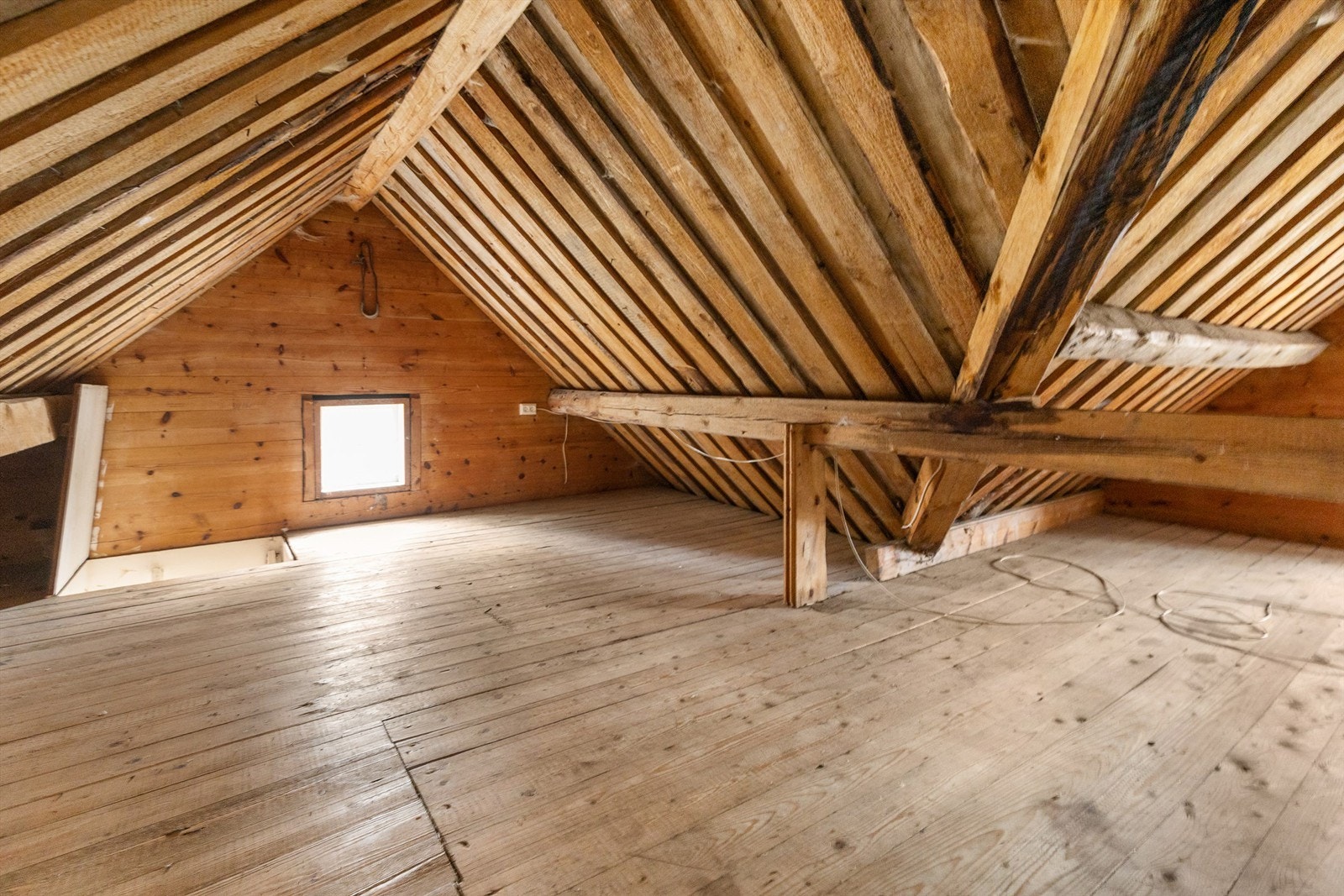 Uinnredet loft Galleribilde