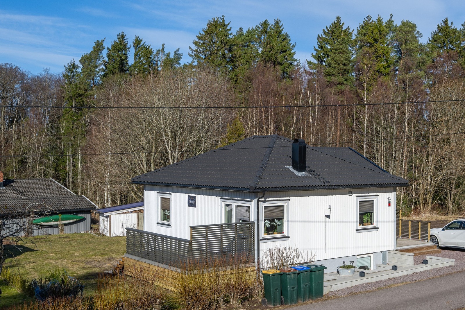 Velkommen til Kimestadveien 13 - en oppusset og meget innholdsrik enebolig. Foto: Kristian Bollæren Galleribilde