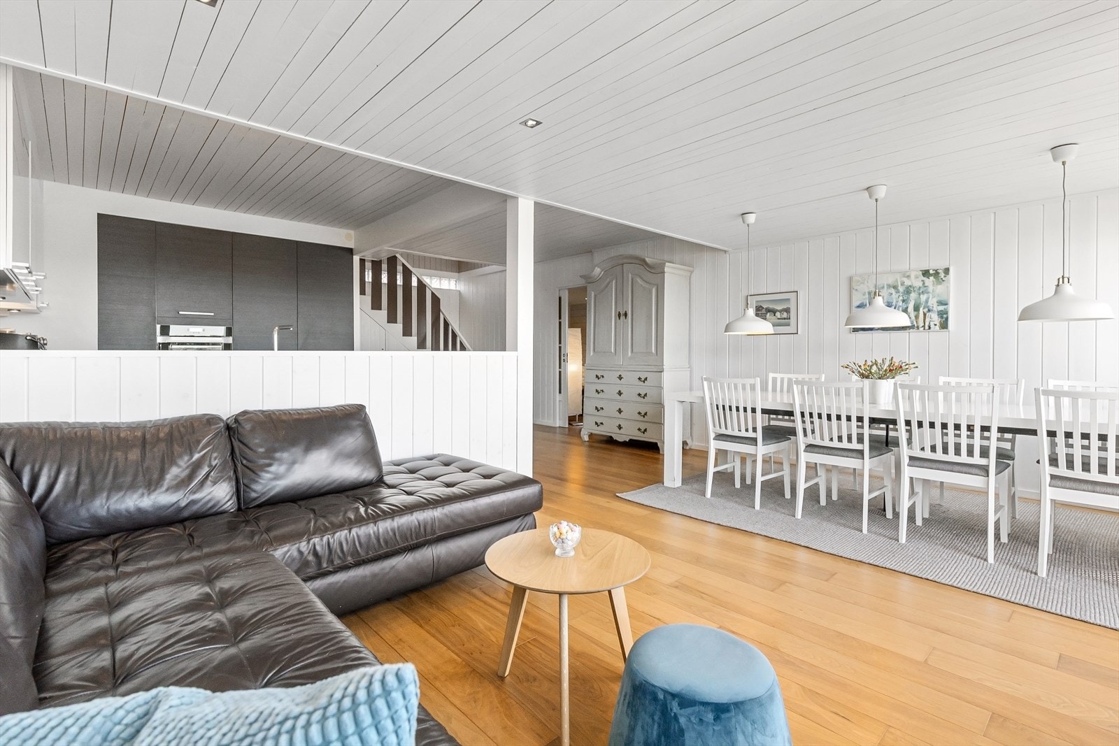 Åpen og sosial etasje. Galleribilde