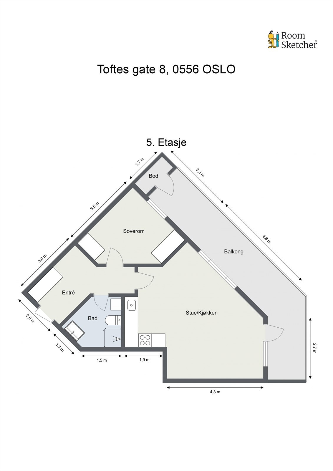 Leiligheten disponerer i tillegg bod i kjeller på ca. 4 kvm og egen P-plass i garasjeanlegg Galleribilde