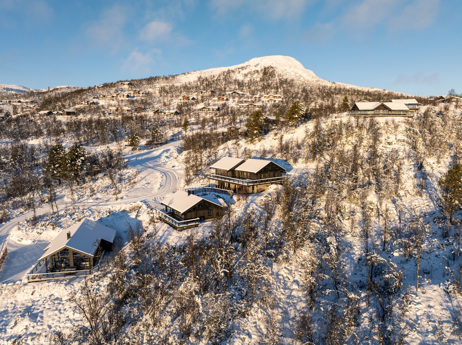 Panoramautsikt og solrikt - påkostet Galleribilde