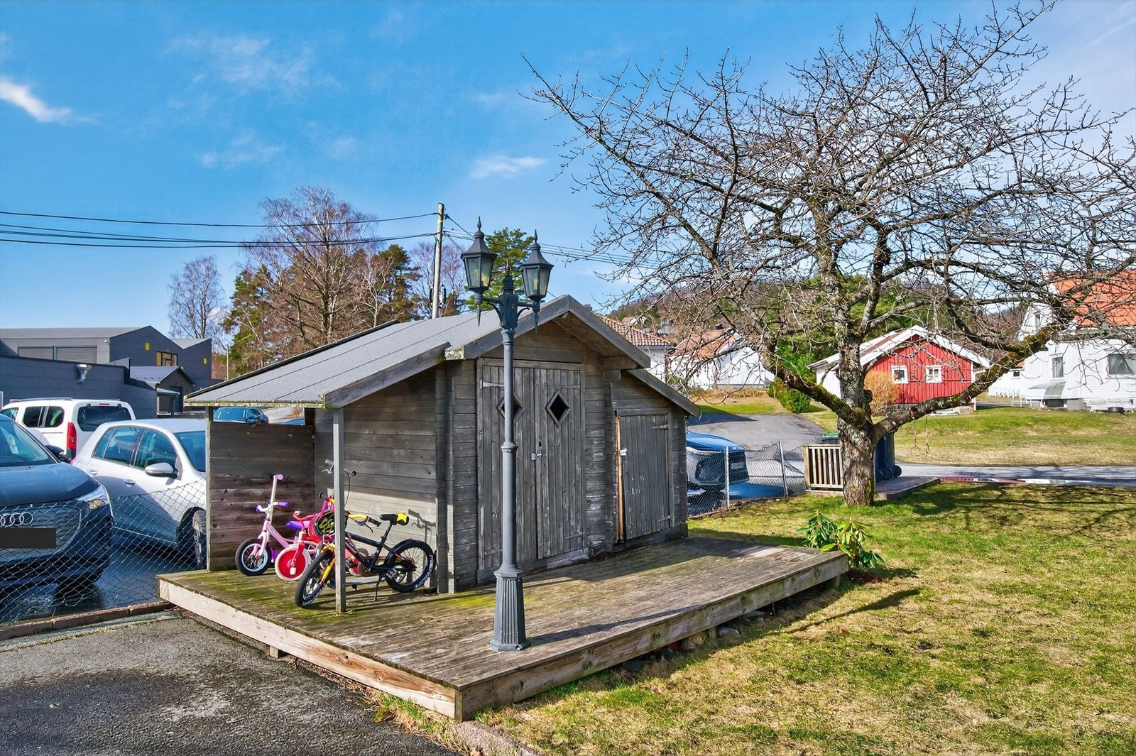Det tilhører en enkel sportsbod Galleribilde