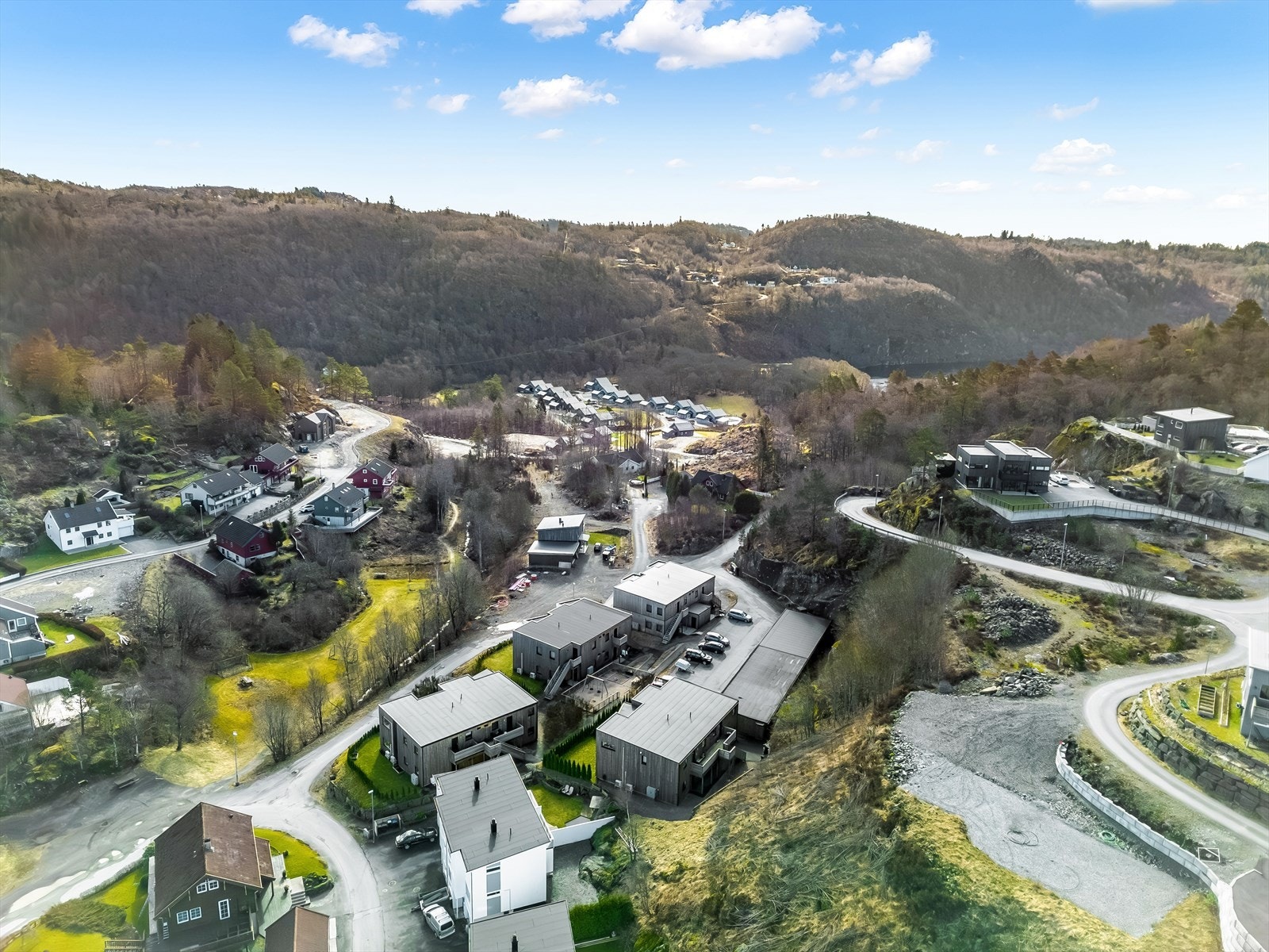 Dronefoto Galleribilde