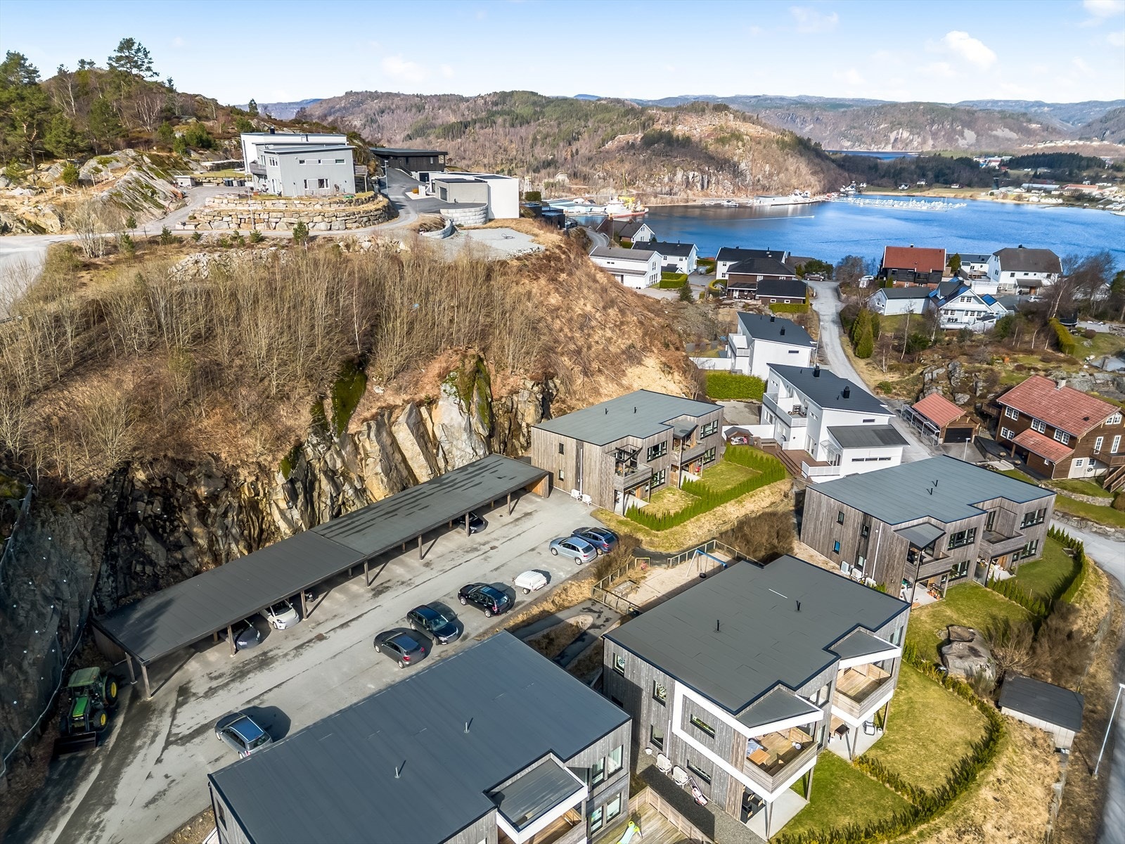 Dronefoto Galleribilde