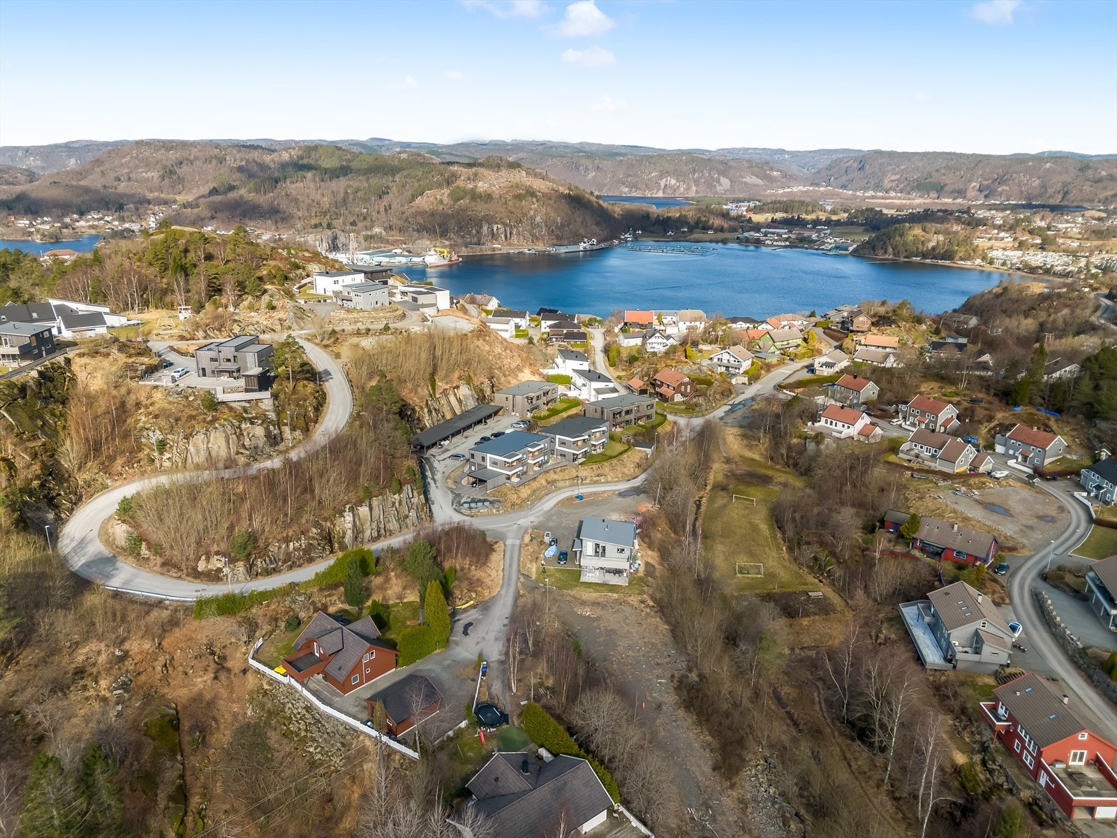 Dronefoto Galleribilde