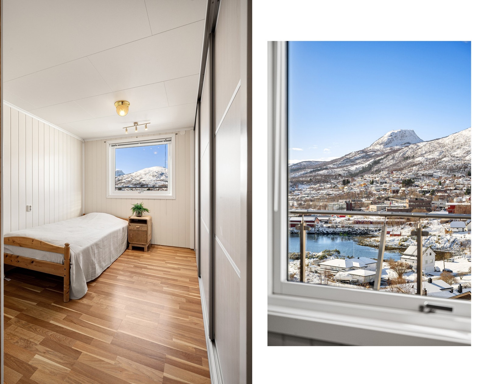 Soverom 2 har også innebygd garderobe Galleribilde