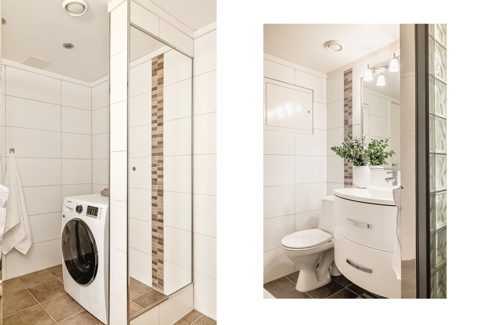 - Det er elektriske varmekabler i gulvet som sørger for god komfort - Galleribilde