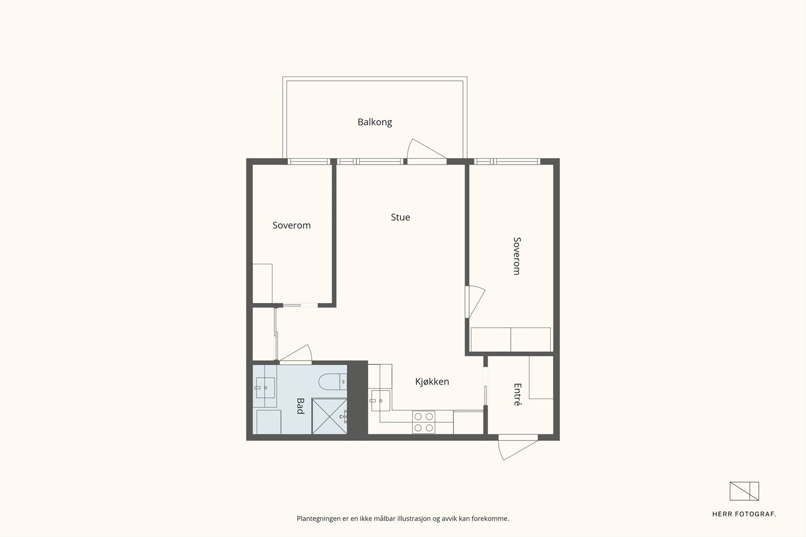 - Plantegning - Galleribilde