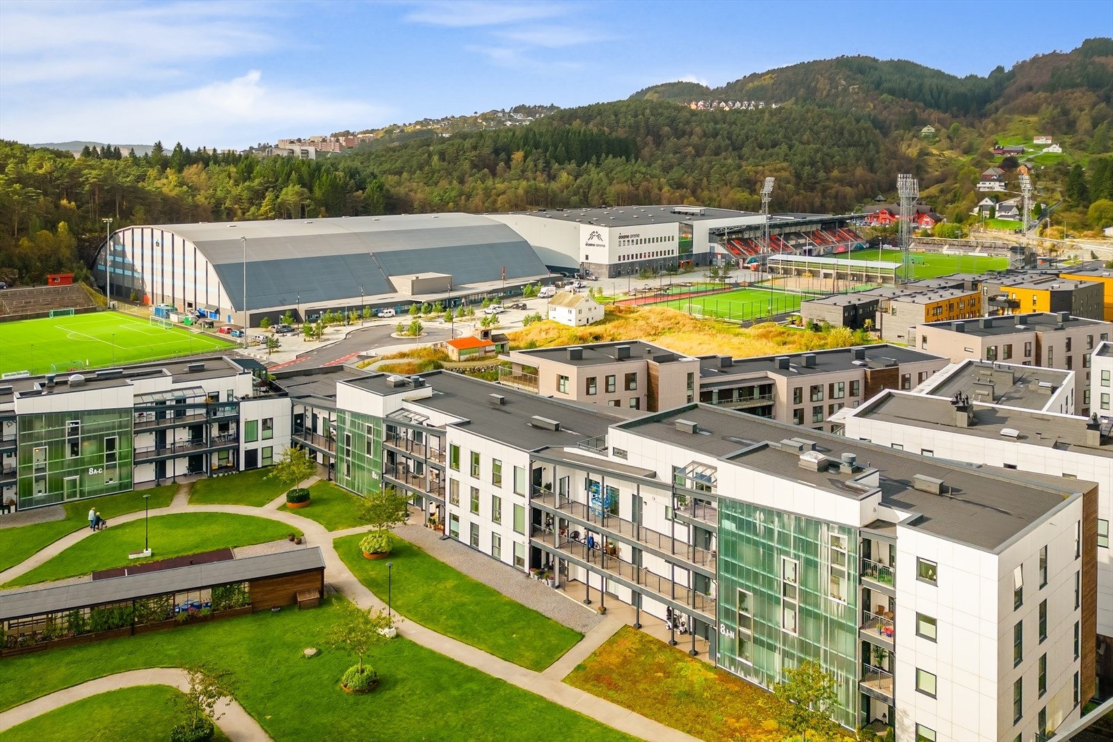 Leiligheten har en sentral beliggenhet over Horisont. Galleribilde