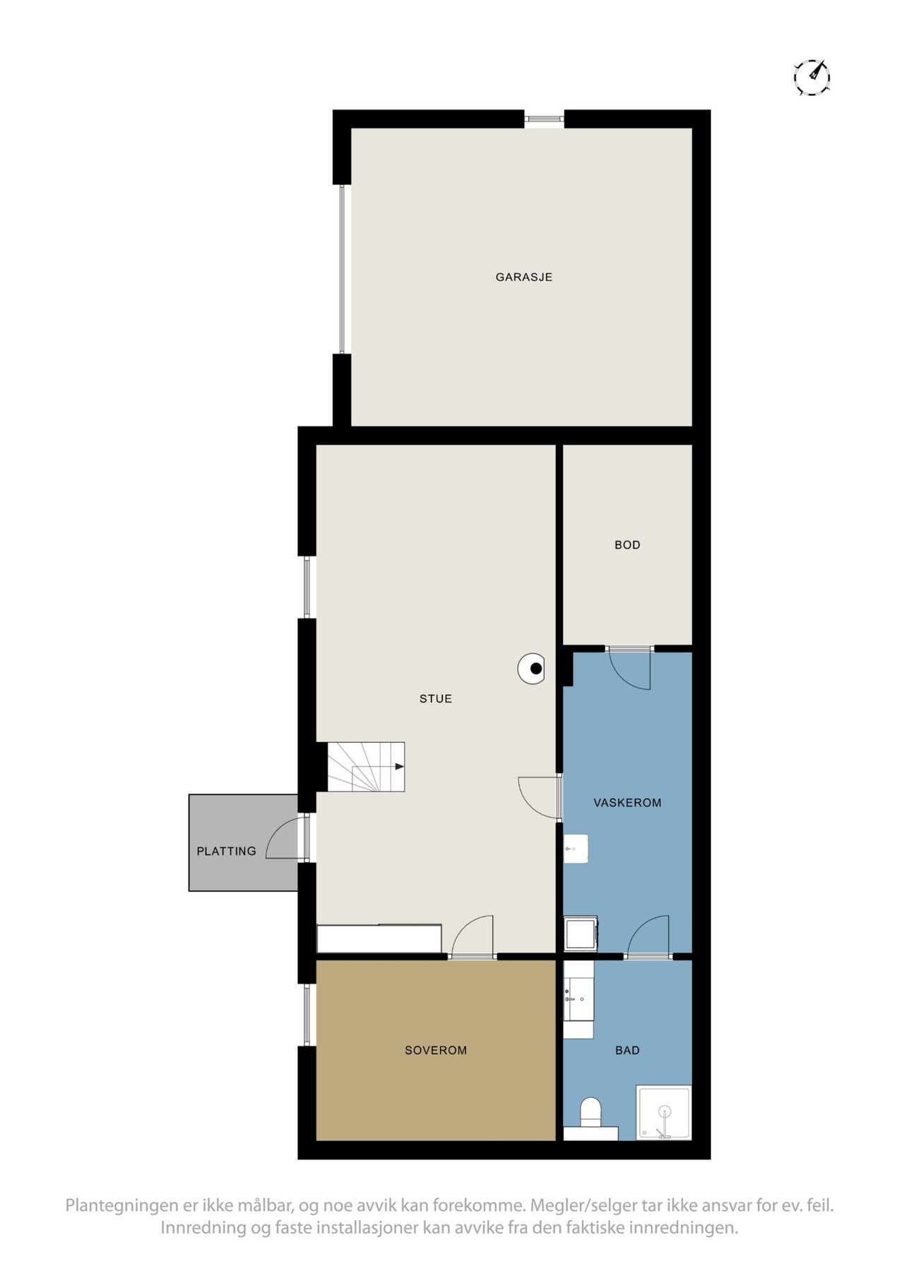 Plantegning sokkel. Galleribilde