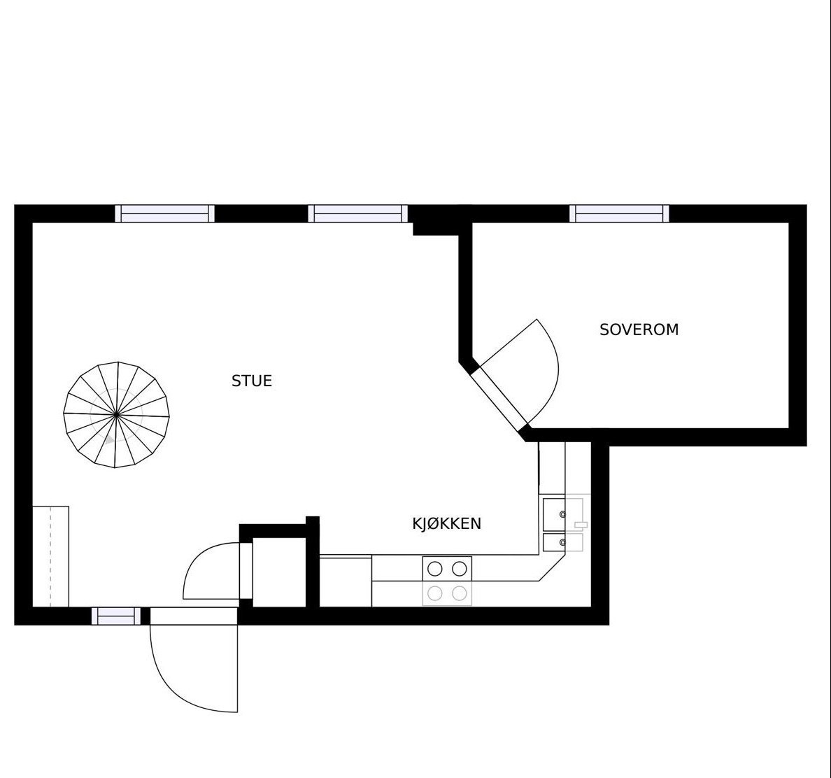 1.etg. Galleribilde
