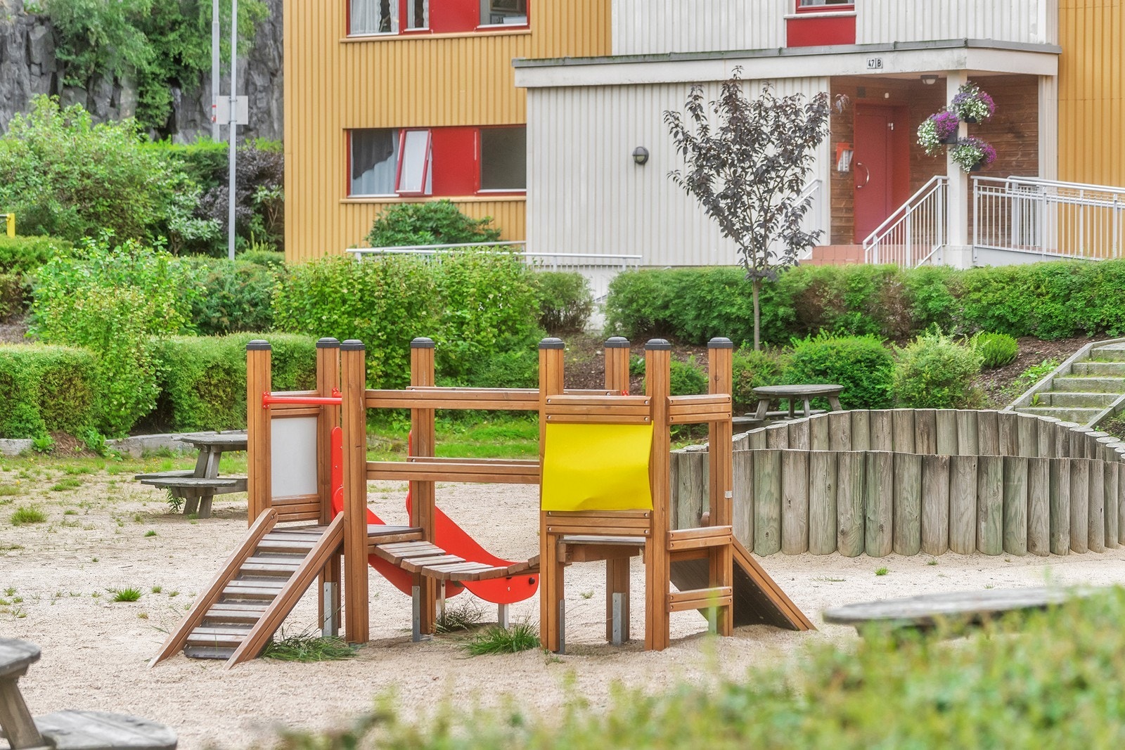 Barnevennlig beliggenhet Galleribilde