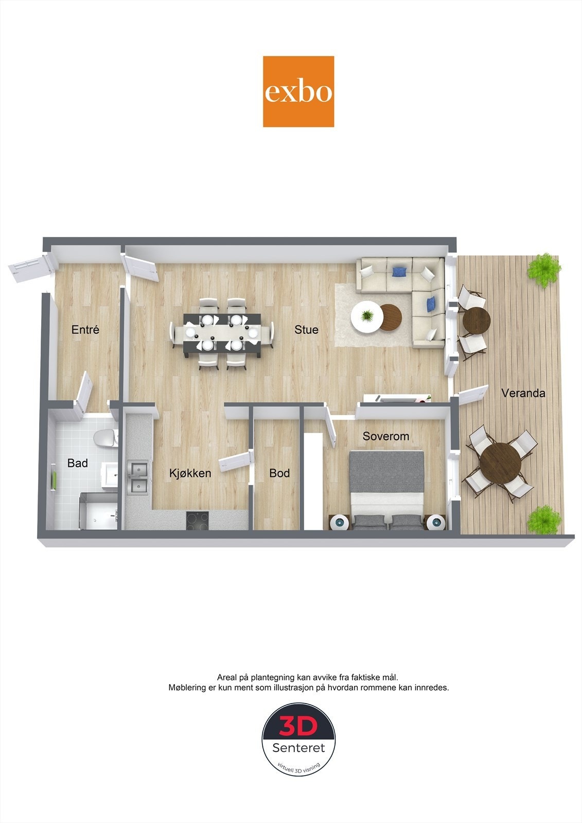 Planskisse Galleribilde