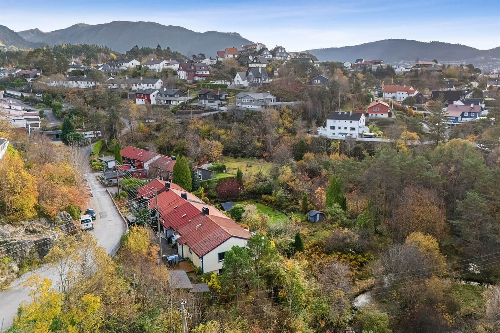 Det er også kort vei til Åstveit idrettspark med en rekke aktivitetstilbud. Her er det blant annet fotballbaner, idrettshall, svømmehall og treningssenter. Galleribilde
