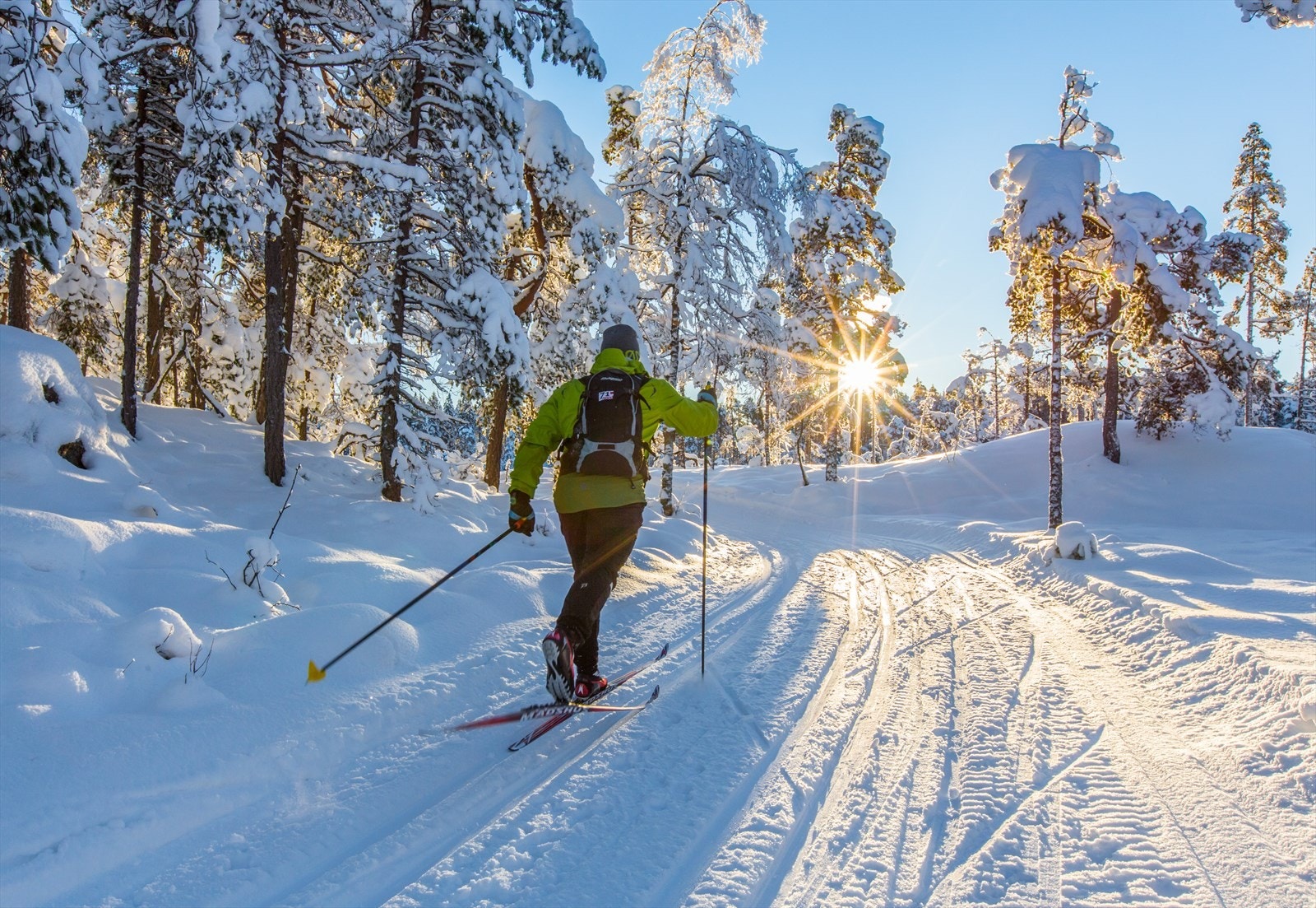 Muligheter for skigåing på vinterstid. Galleribilde