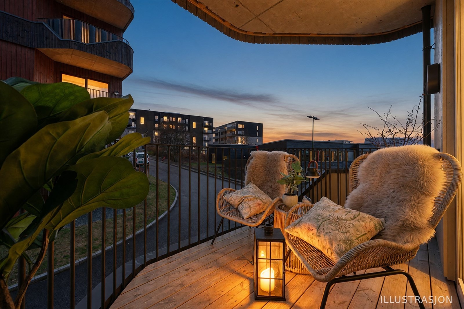 Leiligheten ligger i Eplestien - et nyere og veletablert boligfelt på Tasta som byr på en fantastisk bo-opplevelse! Galleribilde